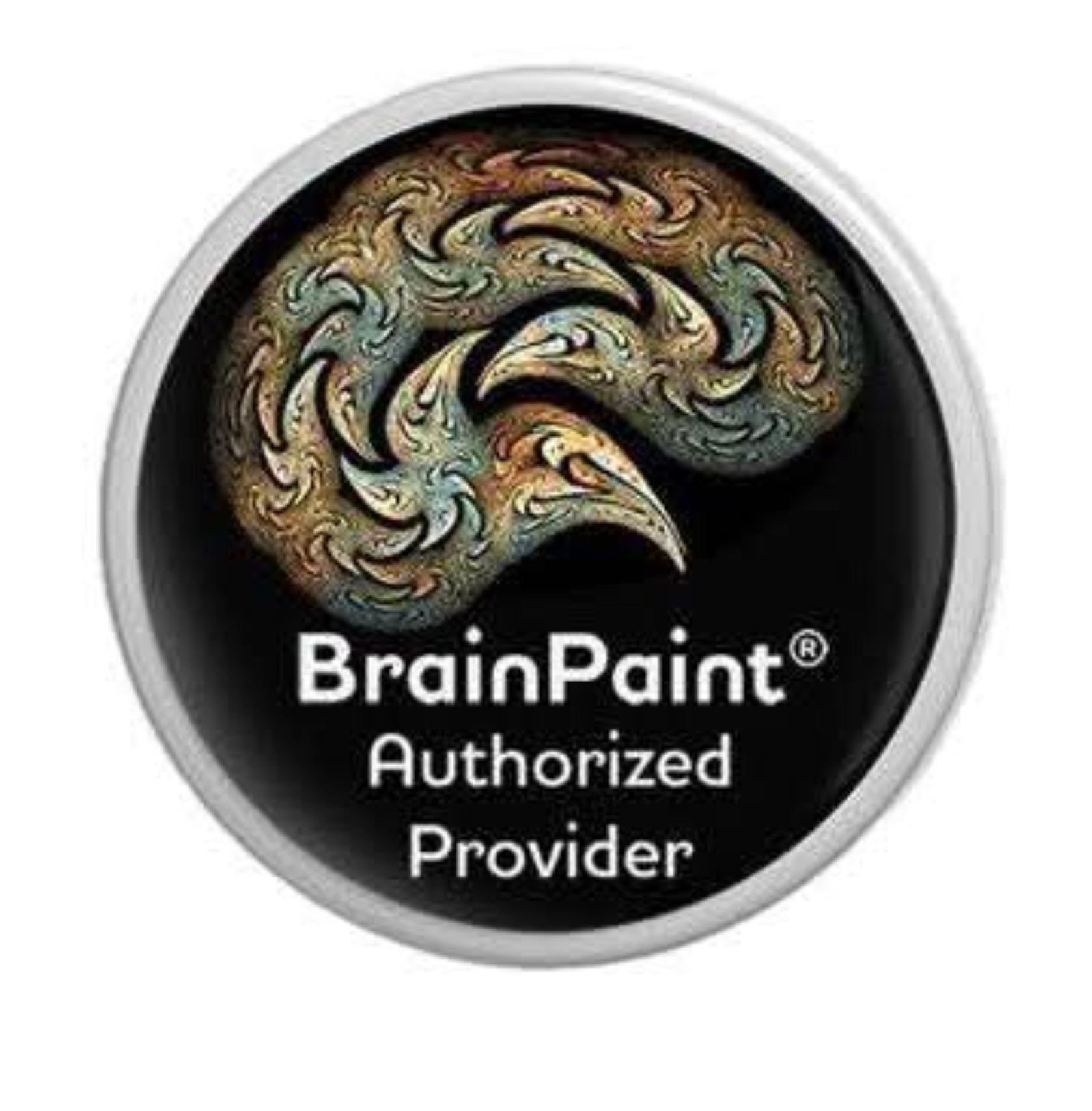 A BrainPaint neurofeedback session in progress